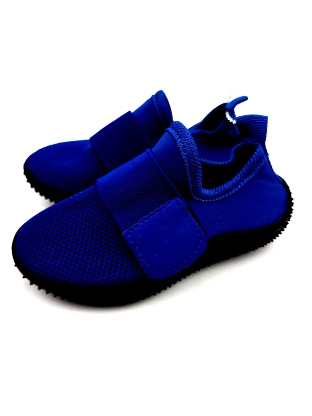 Swiggles Water Shoes Size 5/6 Small Boys Mesh Fabric Rubber Bottoms Adjustable